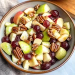 Cinnamon Apple Grape Salad