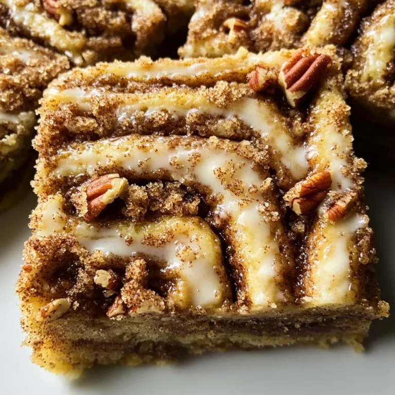 Cinnamon Roll Bliss Bars