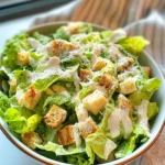 Classic Homemade Caesar Salad