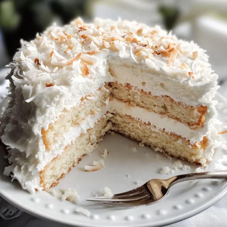 Coconut Cloud Cake