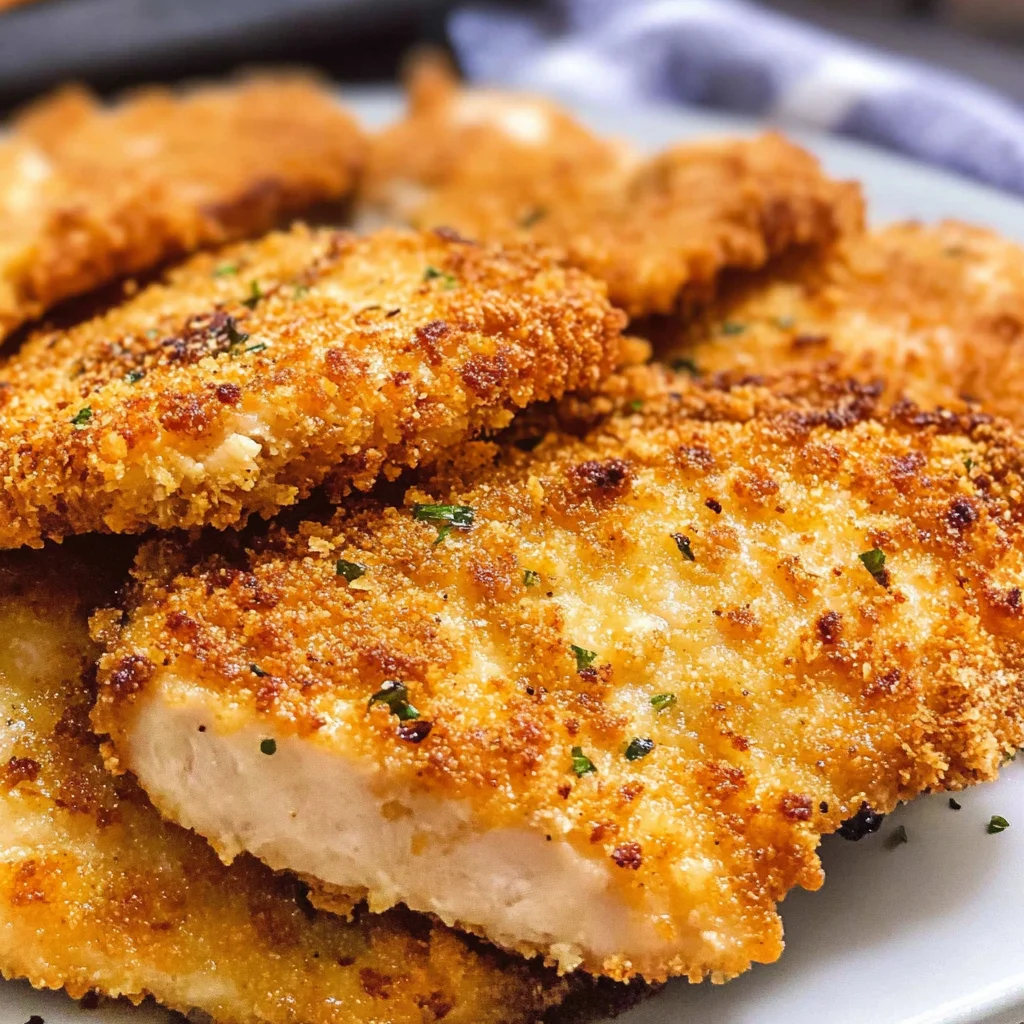 Crispy Air Fryer Chicken Cutlets