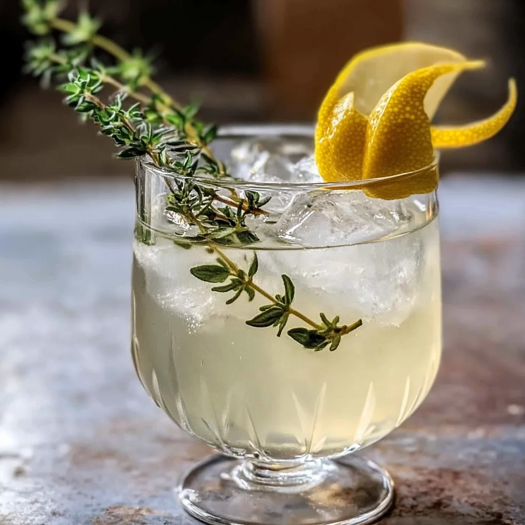 Elderflower Winter Gin Cocktail Recipe