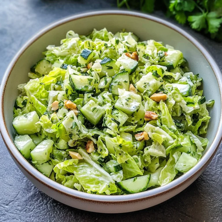 Green Goddess Cabbage Salad