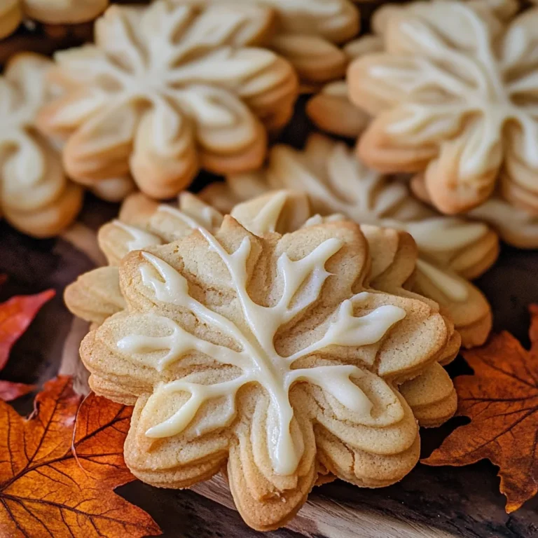 Maple Leaf Cream Cookies