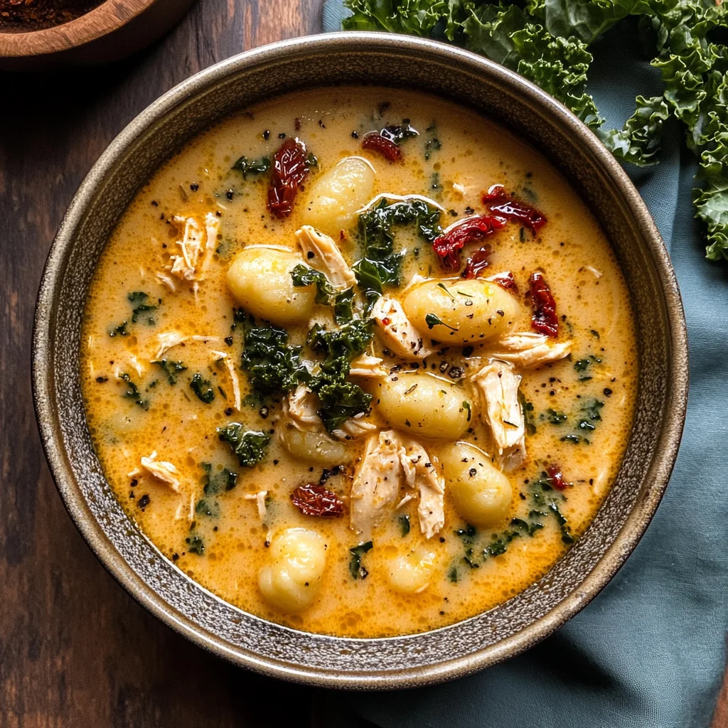 Marry Me’ Tuscan Chicken Gnocchi Soup