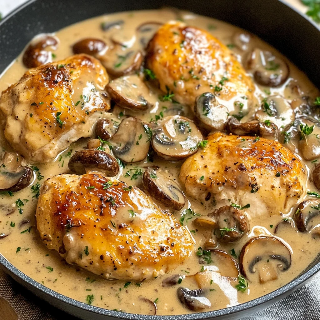 Mushroom Chicken