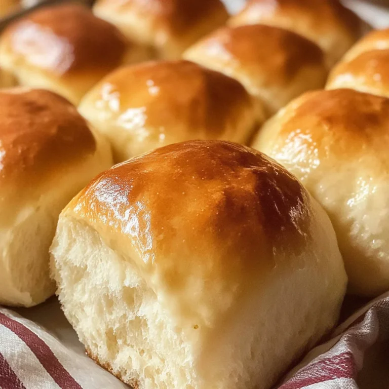 Old Fashioned Yeast Rolls