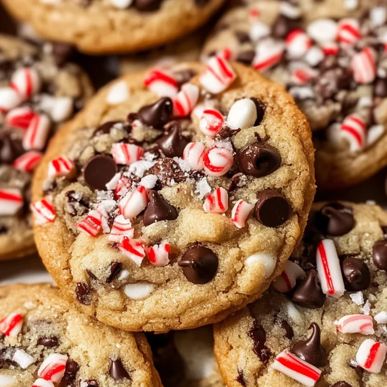 Peppermint Chocolate Chip Cookies