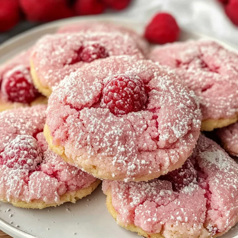 Raspberry Sugar Cookies