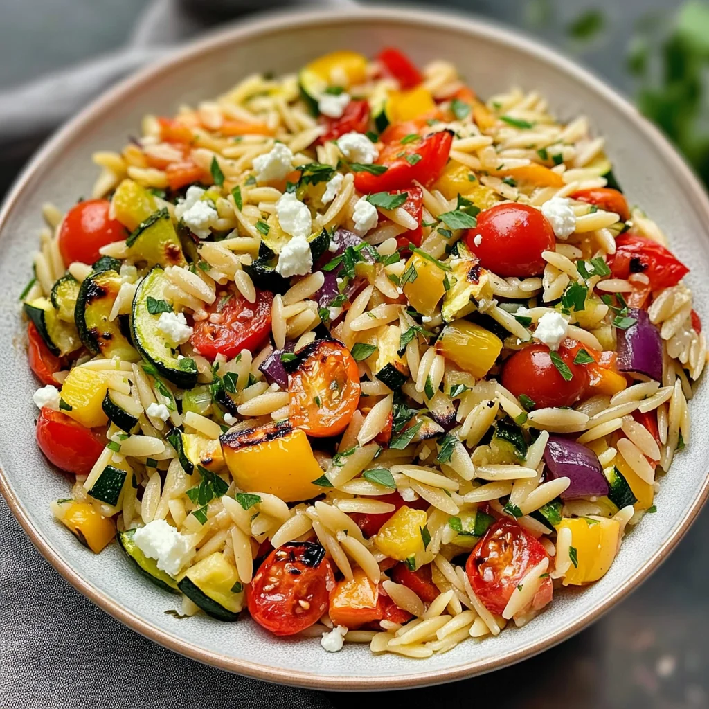 Roasted Vegetable Orzo: A Delicious and Nutritious Recipe for Your Next Meal
