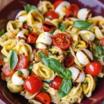 Tortellini Caprese Salad