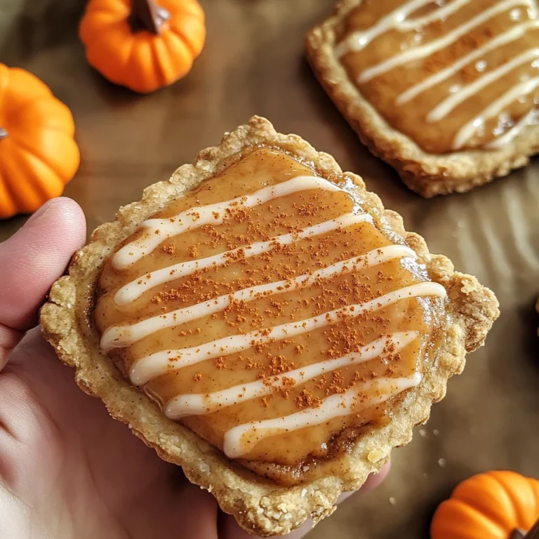 Vegan Pumpkin Pop Tarts