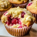 White Chocolate Raspberry Muffins