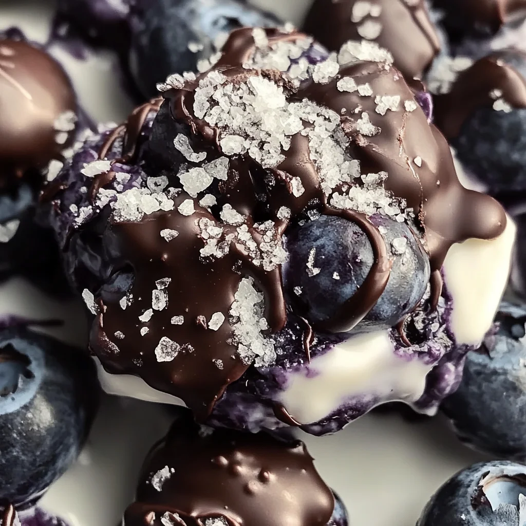 Wholesome Frozen Blueberry Yogurt Clusters