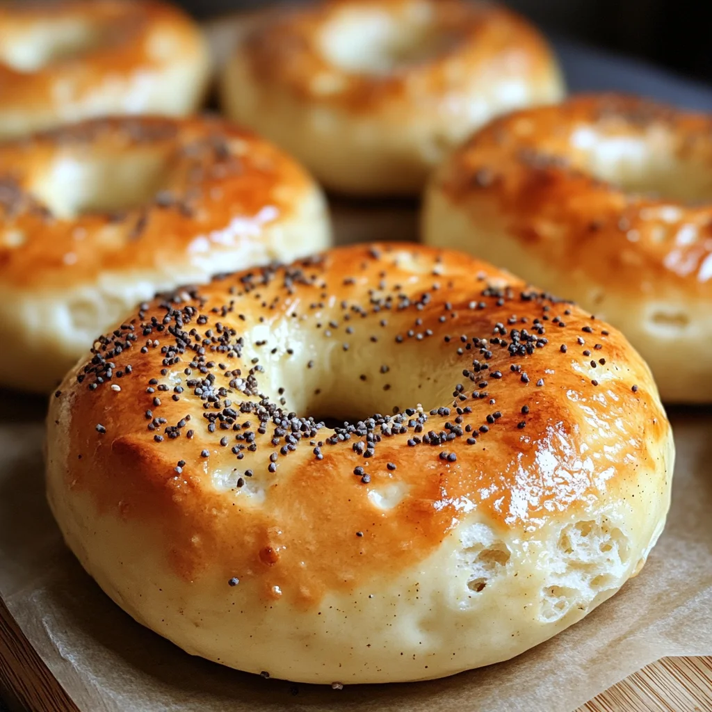 3 ingredient high protein greek yogurt bagels