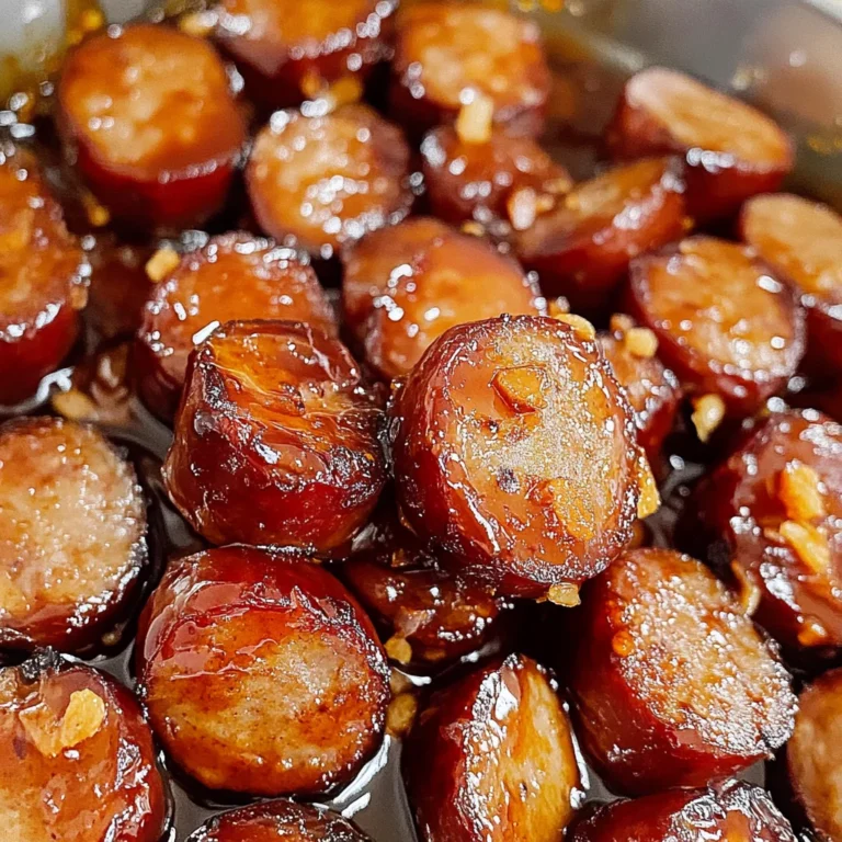 BBQ Sausage Bites