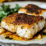 Baked Blackened Cod