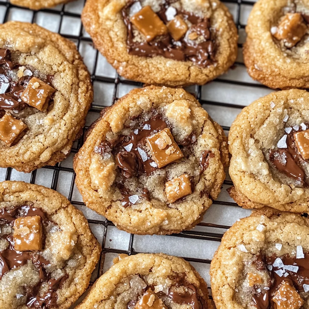 Brown Butter Toffee Cookies