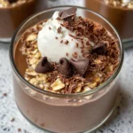 Chocolate Protein Overnight Oats