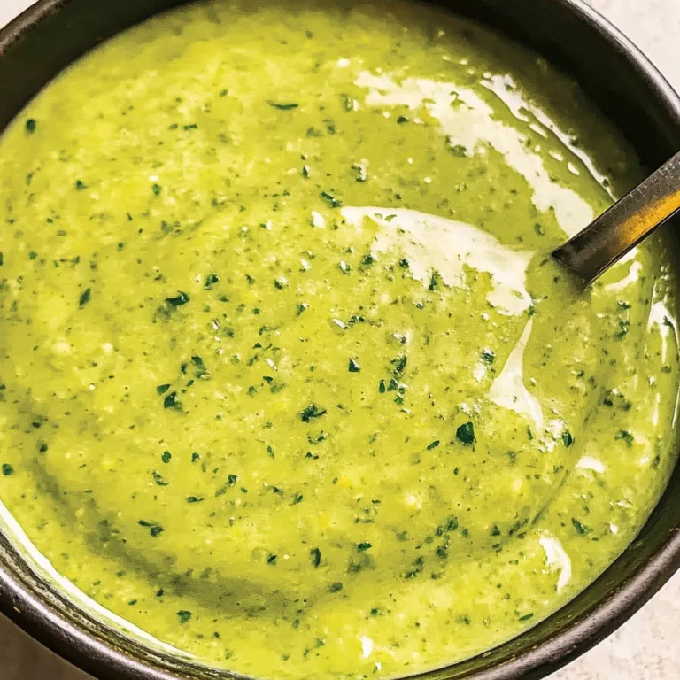 Cilantro Lime Sauce