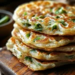 Crispy Chinese Scallion Pancakes (Cong You Bing)