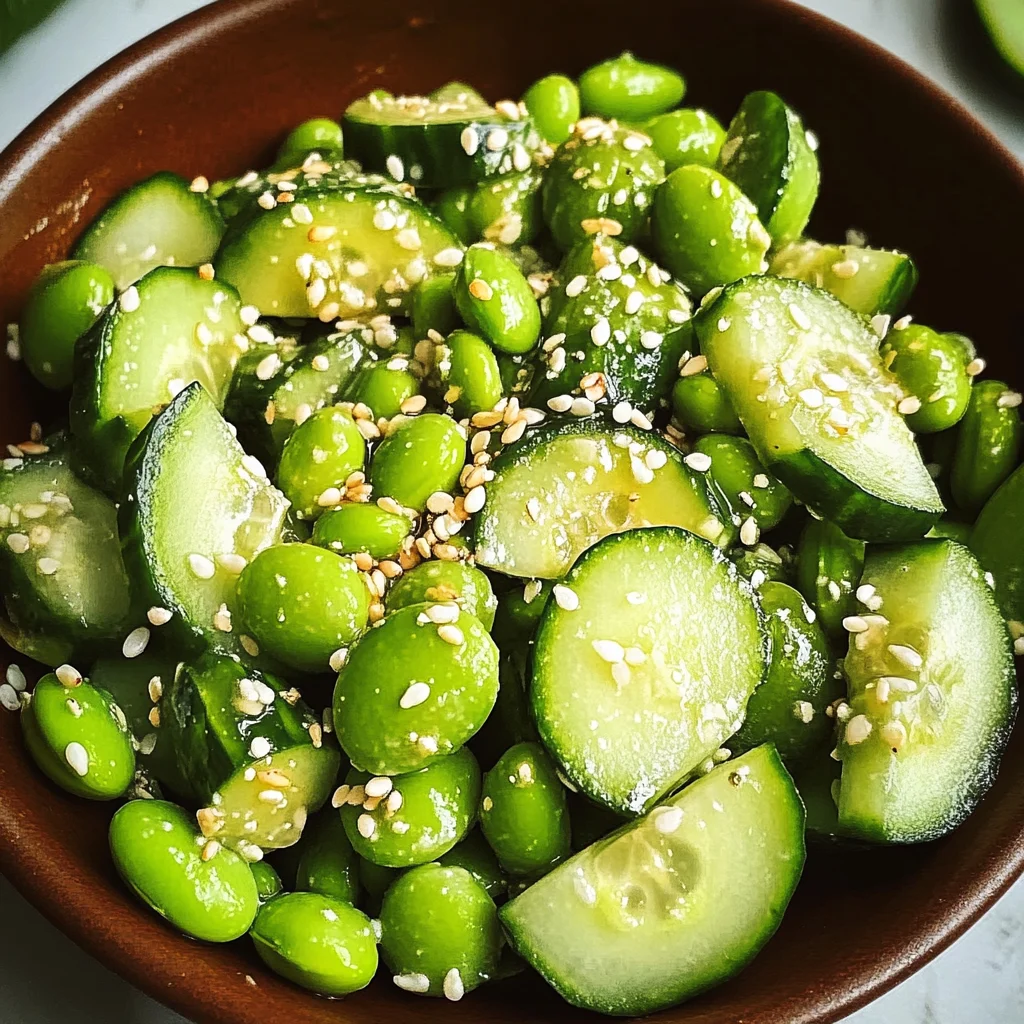 Cucumber Edamame Salad: Your New Favorite Make-Ahead Dish