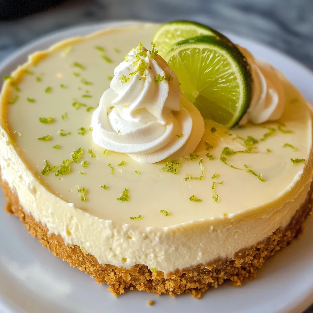 Easy Key Lime Cheesecake