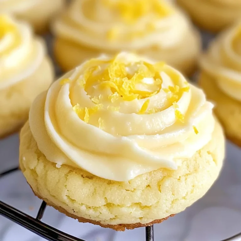 Frosted Lemon Cookie Recipe