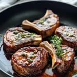Garlic Butter Lamb Chops – Perfectly Seared and Ready in 15 Minutes