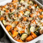 Ground Turkey Sweet Potato Bake