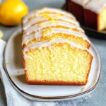Iced Lemon Pound Cake Loaf