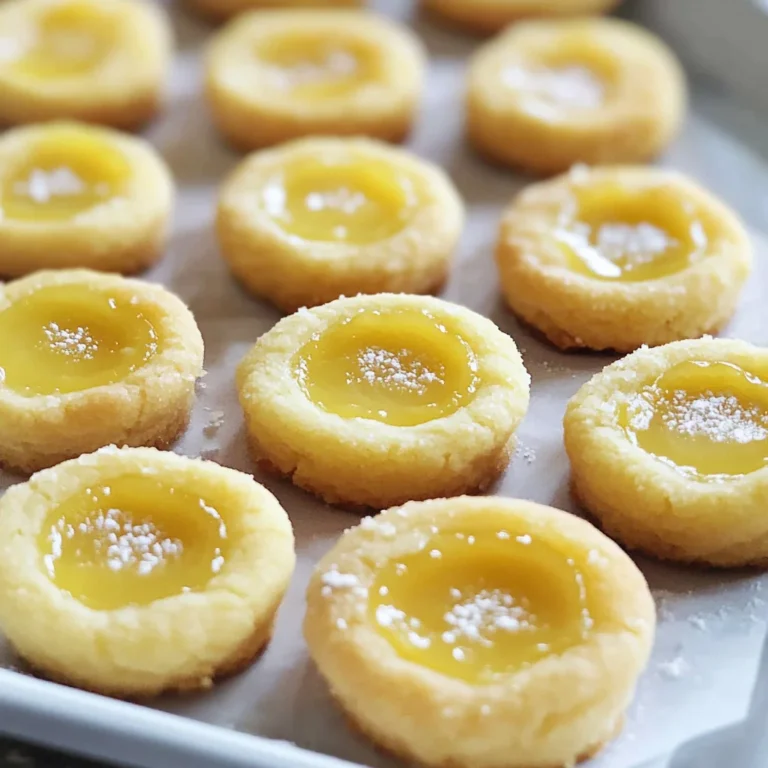 Lemon Curd Cookies Recipe