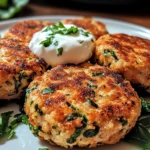 Mediterranean Chicken Patties
