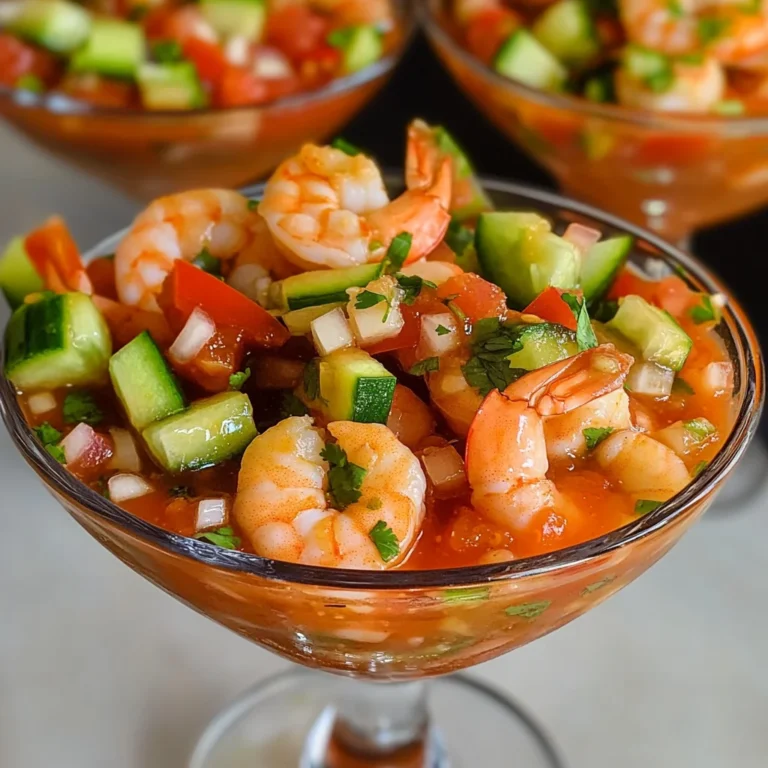 Mexican Shrimp Cocktail (Easy Cóctel de Camarones)