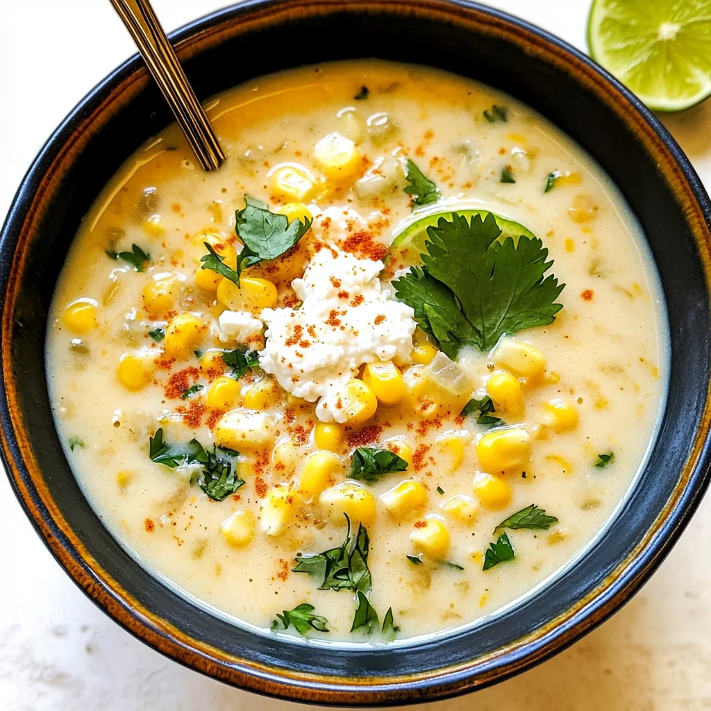 "Mexican Street Corn" Soup