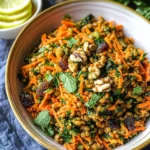 Moroccan Lentil Carrot Salad (Vegan)