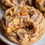 Peanut Butter Butterfinger Cookies