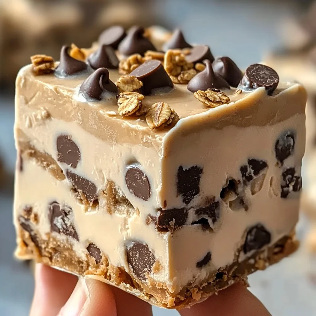 Peanut Butter Frozen Yogurt Bars