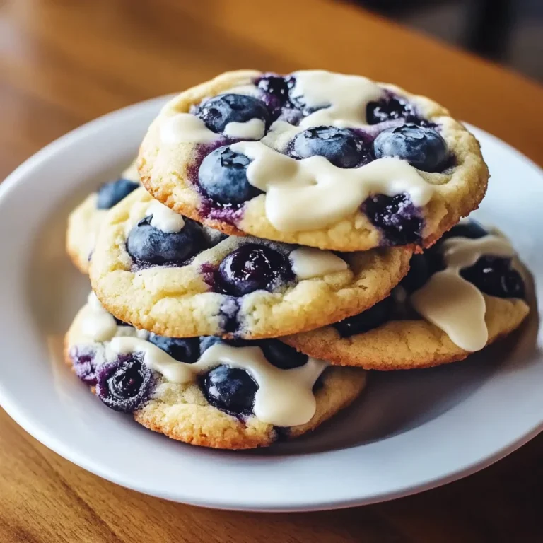 Perfect Blueberry Cheesecake Cookies