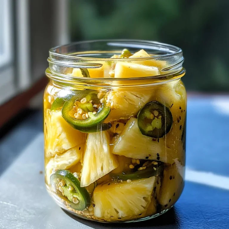 Pickled Pineapple