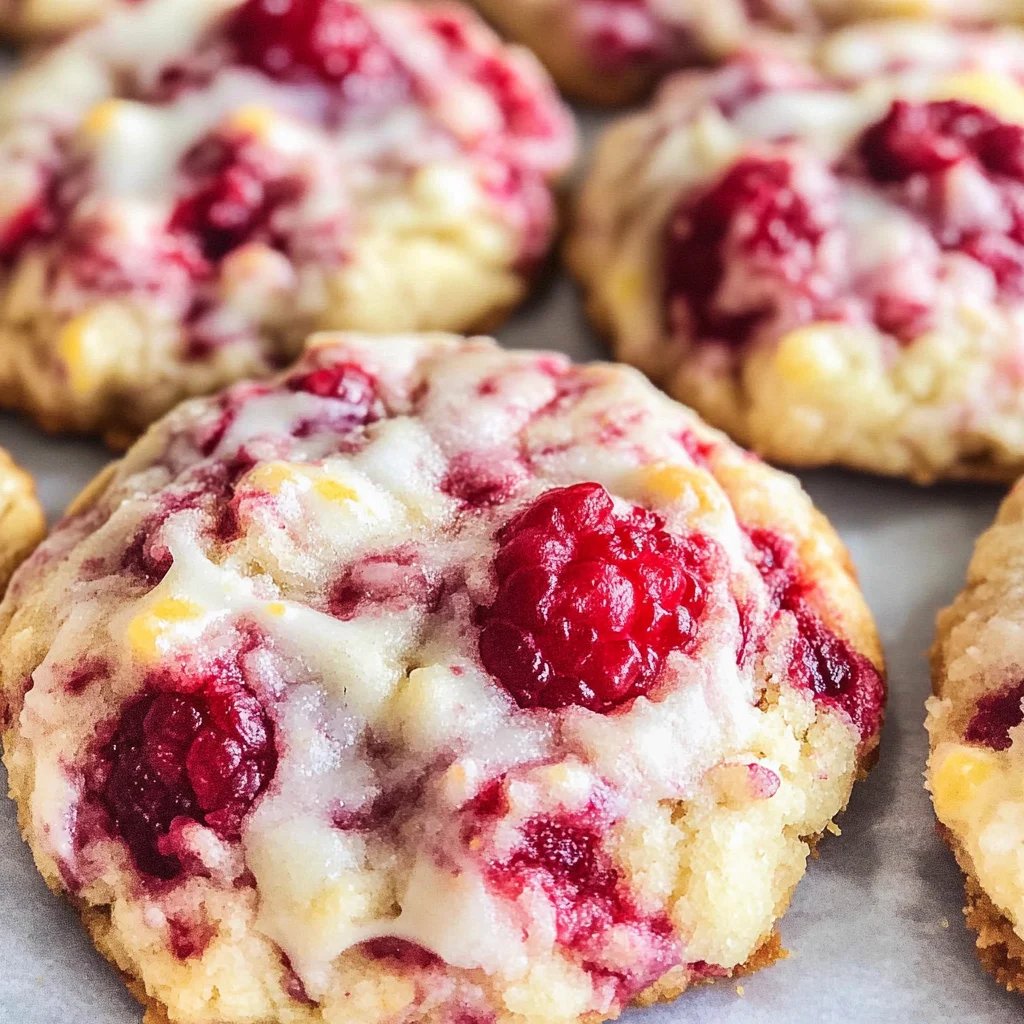 Raspberry Cookies