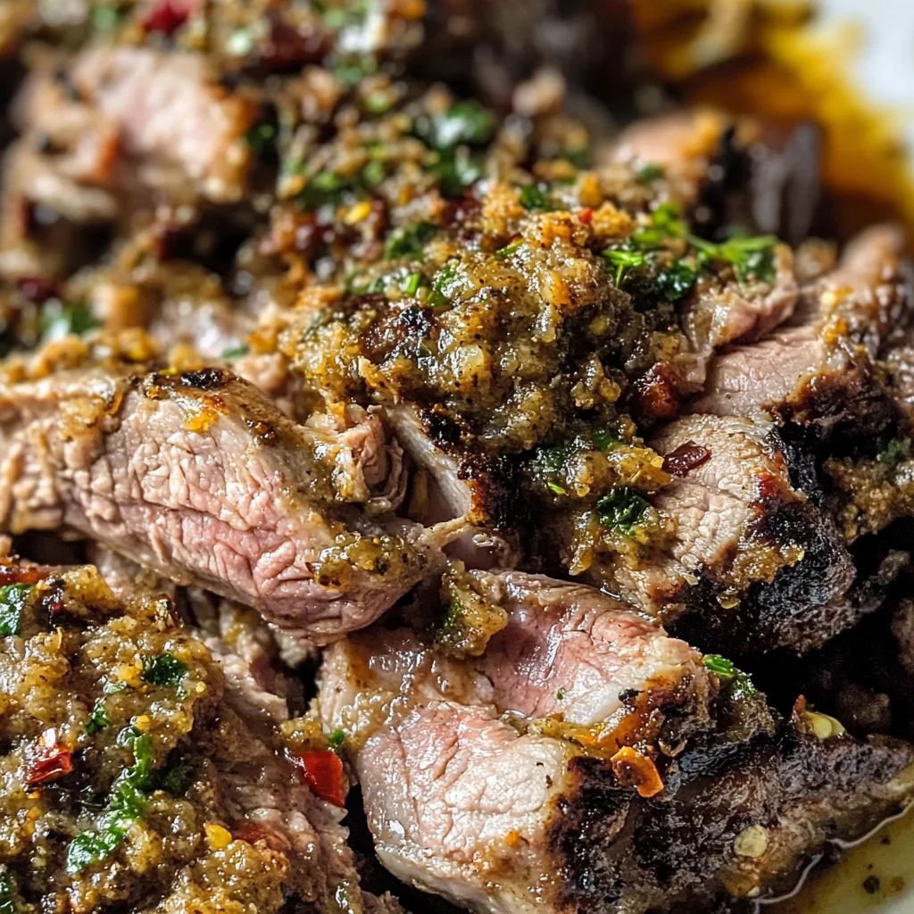 Slow Cooked Lamb Shawarma