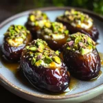 St. Patrick’s Day Treat: Honey Pistachio Ricotta Stuffed Dates