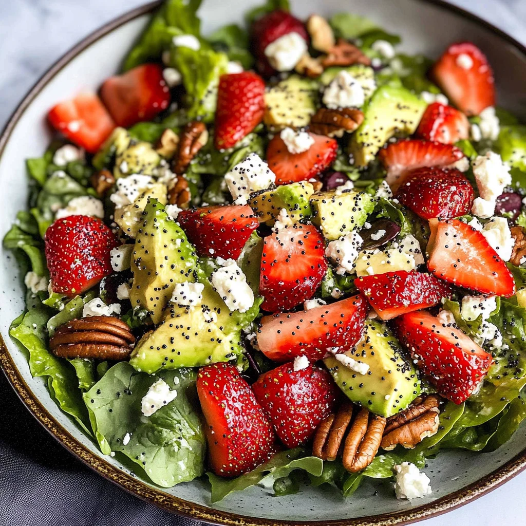 Strawberry Avocado Salad