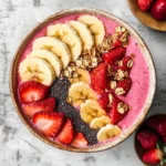 Strawberry Banana Smoothie Bowl
