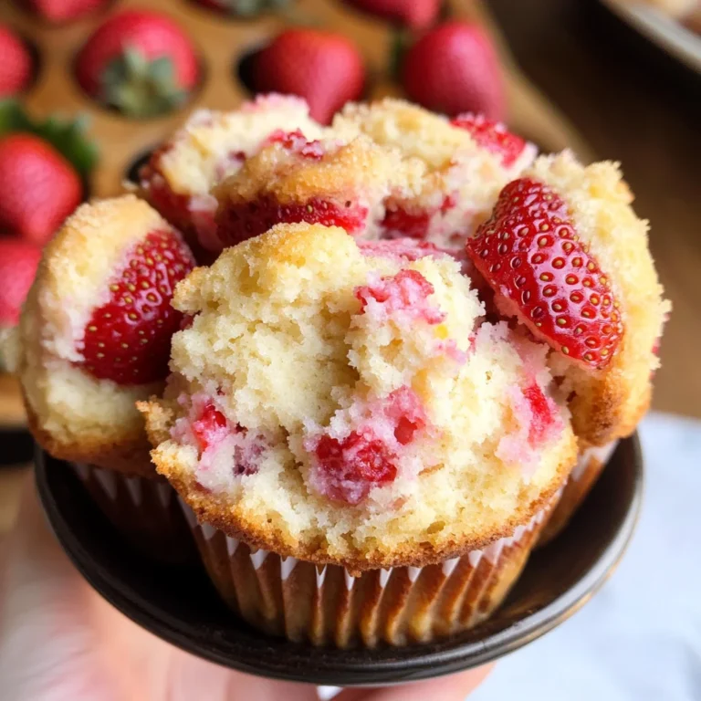 Strawberry Cream Cheese Muffins