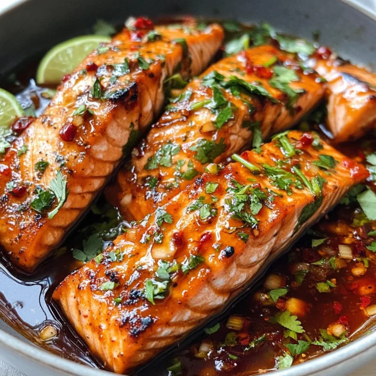 Sweet Chilli Salmon