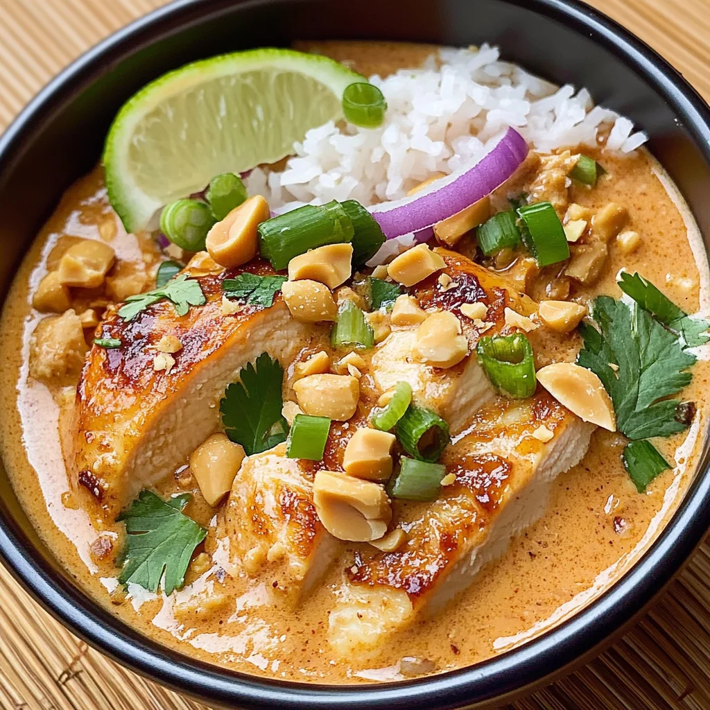 Thai Peanut Chicken Recipe