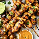 Thai Satay Chicken with Peanut Sauce