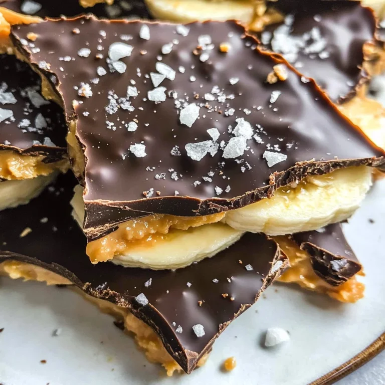 Viral Chocolate Banana Bark